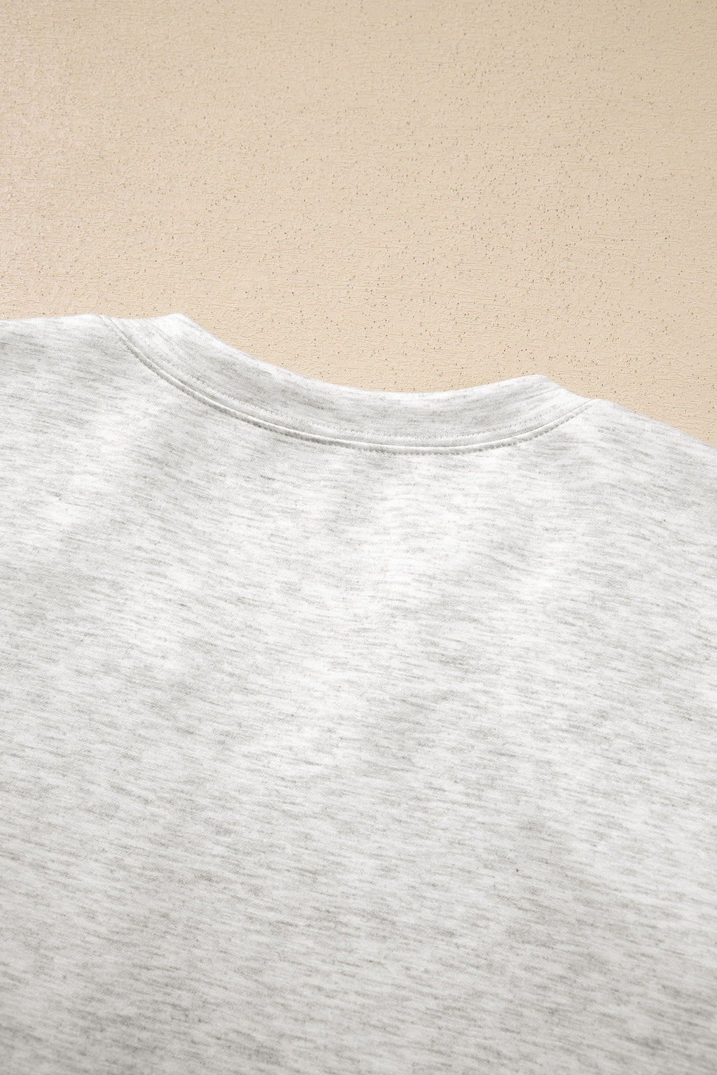 Light Grey Solid Color Jacket Style Open Front Sweatshirt