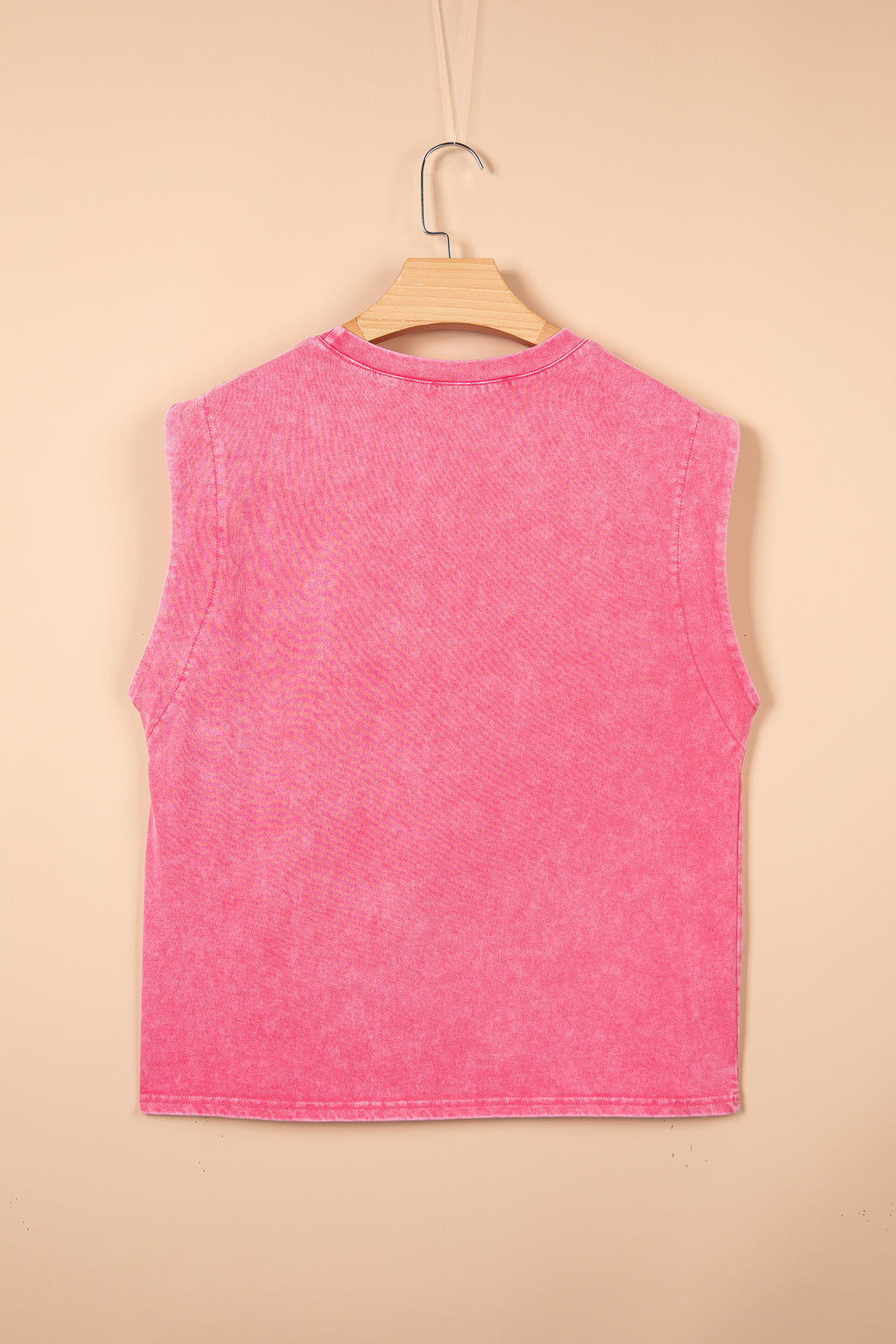 Bonbon Bonbon Toner Washed Wild West Whiskey Print Sleeveless Muscle Top